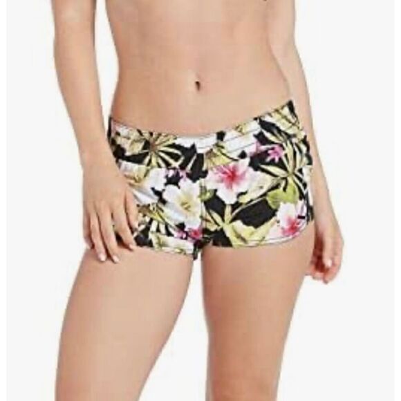 Volcom O0812200 / SHORE CAN 2" Women's Bottoms (Elastic Waist) Swimwear - Picture 1 of 6